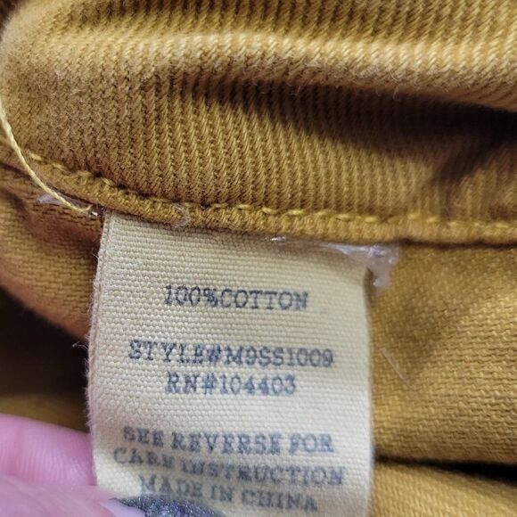 Blu Pepper Day to Day Women's Size 27 Yellow Gold Preppy Shabby Chic Mini Skirt - Picture 7 of 8